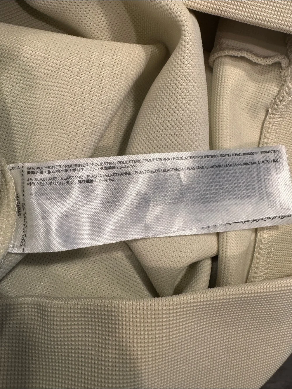 Mango Beige Hooded Sweatshirt with Front Flap Pockets - Picture 5 of 5